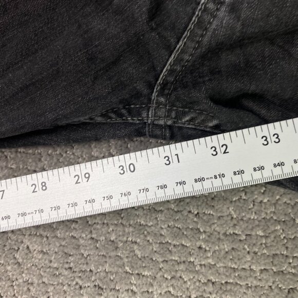 Levi's 569 Jeans Men's 40 x 32 Measures 41 x 30.5  Black Stretch - Picture 14 of 14